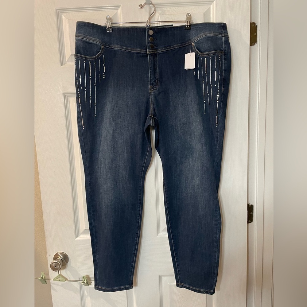 NWT Lane Bryant size 24 high rise jegging